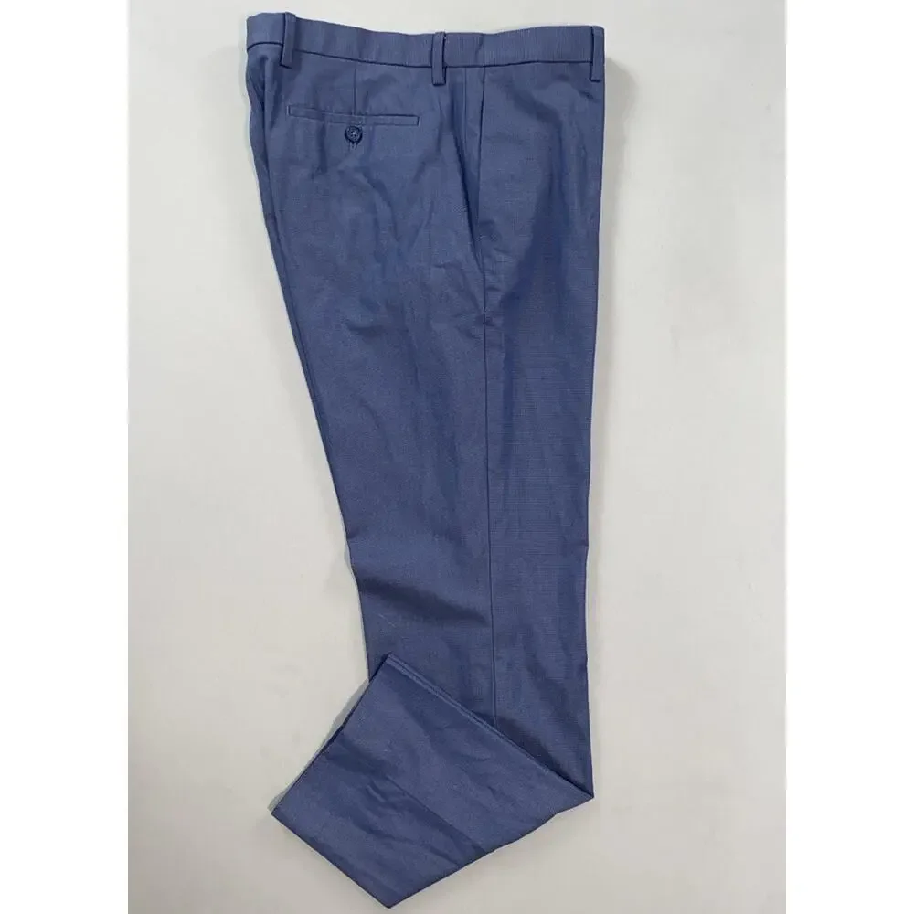 Banana Republic Non-Iron Slim Fit 100% Cotton Chino Dress Pants. Nailhead, 33X32